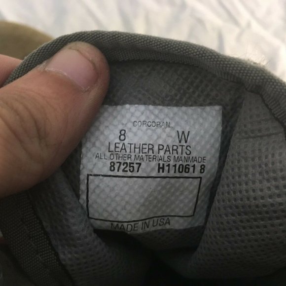 CORCORAN USAF HOT WX COMBAT BOOTS 8W NM01512 main image 5